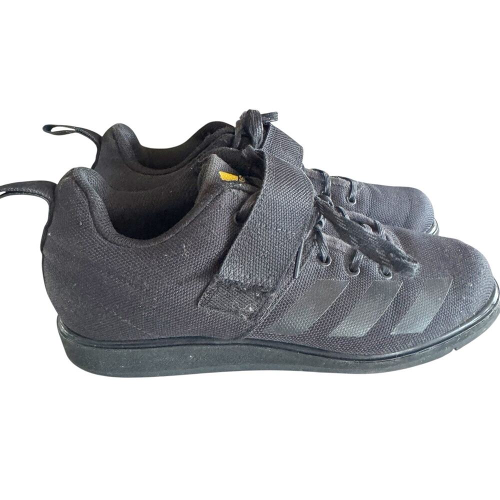 Adidas Powerlift Men Size 5 Black Lifting Shoes Women 6.5‎